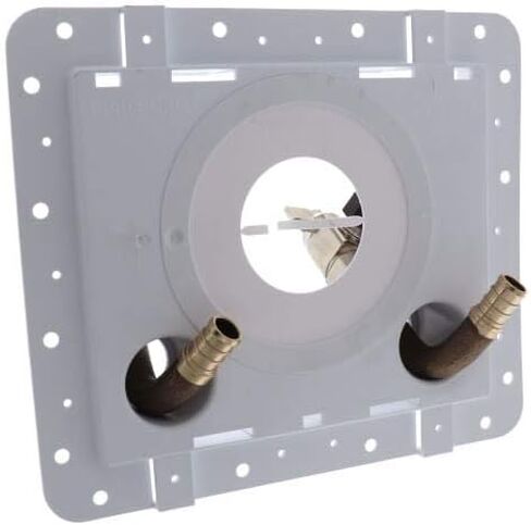 مدخل F1807 PEX مقاس 1/2 بوصة × منفذ ضغط OD مقاس 3/8 بوصة لوحة وصول ذات صمام مزدوج OmniPanel in Kuwait