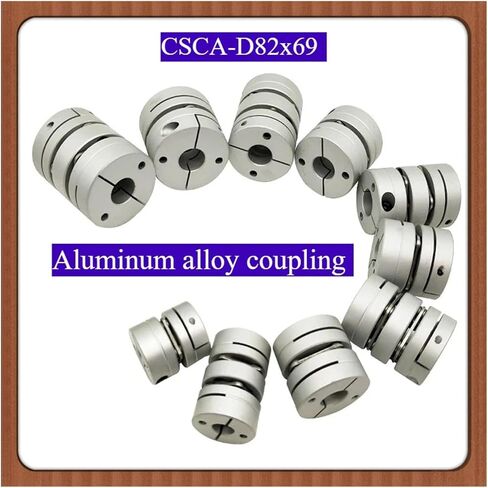 1 قطعة CSCA-D82x69 سبائك الألومنيوم واحد الحجاب الحاجز اقتران ل: السائر المسمار محرك سيرفو اتصال 82 مللي متر * 69 مللي متر تتحمل: 22 ~ 40 مللي متر (24 مللي متر إلى 35 مللي متر) in Kuwait