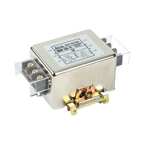 مرشح 5330-6-N2-M2 380V 6A (CW4N-20A-R1 نوع السكك الحديدية التوجيهية ثلاثي الطور 380 فولت) in Saudi Arabia