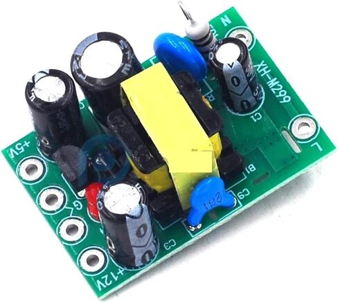 XH-M299 AC-DC معزولة تحويل التيار الكهربائي وحدة مجلس إخراج مزدوج التيار المتناوب 110 فولت-220 فولت إلى تيار مستمر 5 فولت 12 فولت 0.5A in Kuwait