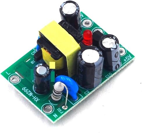 XH-M299 AC-DC معزولة تحويل التيار الكهربائي وحدة مجلس إخراج مزدوج التيار المتناوب 110 فولت-220 فولت إلى تيار مستمر 5 فولت 12 فولت 0.5A in Kuwait