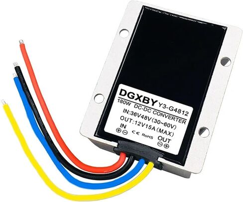 مصدر طاقة معزول 36V48V إلى 12V 5A 6A 8A 10A 15A 20A Buck 30V~60V إلى 12.1V وحدة مركبة DC-DC محول (36V48V إلى 12V 15A) in Kuwait