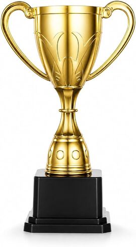 كأس الجائزة الذهبية، أكواب الكأس البلاستيكية الذهبية الصغيرة، الفائز بجائزة الجوائز، جوائز الفائز بالبلاستيك، منحوتة الحالة للبطولات الرياضية، هدايا الحفلات، الجوائز الفائزة in Kuwait