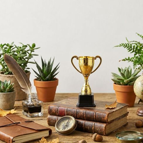 كأس الجائزة الذهبية، أكواب الكأس البلاستيكية الذهبية الصغيرة، الفائز بجائزة الجوائز، جوائز الفائز بالبلاستيك، منحوتة الحالة للبطولات الرياضية، هدايا الحفلات، الجوائز الفائزة in Kuwait