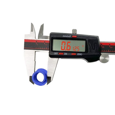 محول خيط 1/2x28 إلى 5/8x24 مع غسالة سحق (أزرق) in Kuwait