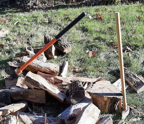 مقبض من الألومنيوم مقاس 48 بوصة من Viking Woodsman وخطاف 33 بوصة أقوى من الفولاذ بوزن أقل يحافظ على ظهرك! in Kuwait