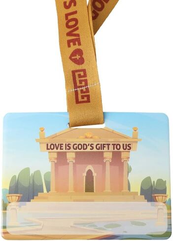 34" Rome VBS Breakaway Polyester Lanyards with Name Tag - 12 Pc. in Kuwait