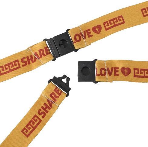 34" Rome VBS Breakaway Polyester Lanyards with Name Tag - 12 Pc. in Kuwait