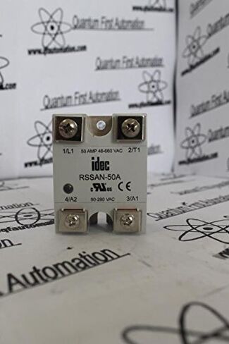 IDEC RSSAN-50A SSR، حامل DIN/PANEL، 660VAC، 280VAC 50A in Kuwait