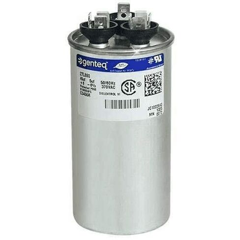 25/7.5 MFD uF 25+7.5 Dual Run Capacitor 370 vac Volts AC Motor # 97F9826 C32575R in Kuwait