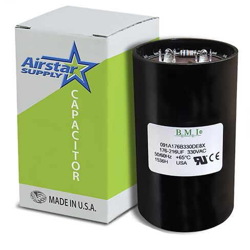 Compatible Replacement for Lennox 63A06 Start Capacitor 176-216 MFD 330 VAC in Kuwait