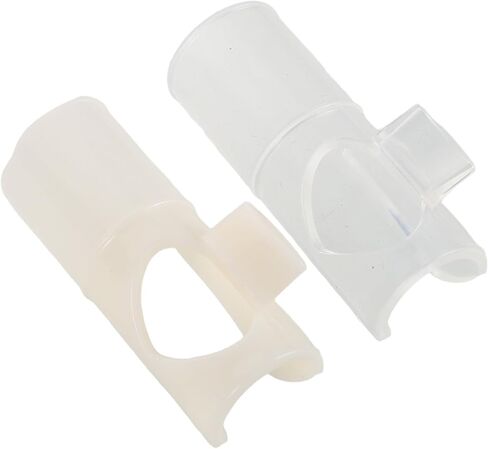 Milisten 2pcs Flute Blowing Nozzle Air Blower Mouthpiece Protector Clips, Chinese Flute Practice Aid Accessory, Wind Training Tool for Beginner and Professional Players in Kuwait