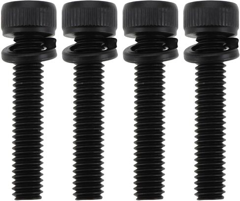 4 قطعة M4x25mm مسامير تركيب البطارية الخارجية للسكوتر مع غسالات متوافقة مع Segway ES1 ES2 ES4 in Kuwait