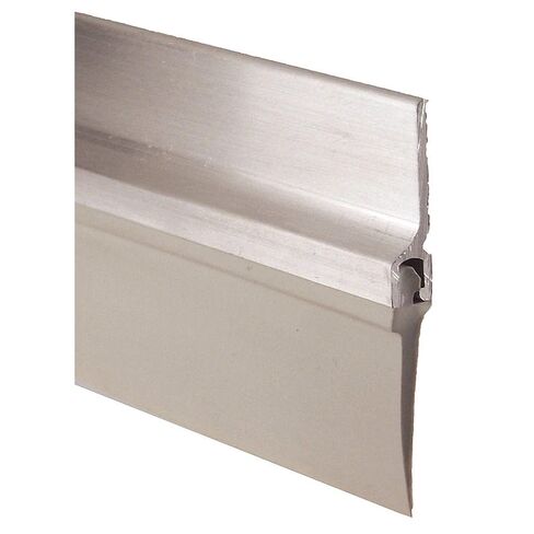 Pemko 307AV48 Aluminum Finish Aluminum and Vinyl Door Bottom Sweep for 48" Door in Kuwait