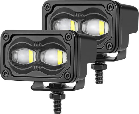 3 Inch Driving Lights 2Pcs 40W LED Pod Light Off Road Spot Light Bar Super Bright Work Flood Light Cube Combo LED Bumper Lights Fog Light for Truck ATV UTV SUV Motorcycle Boat in Kuwait