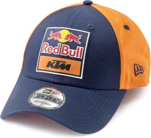KTM Red Bull Replica Team Curved Cap, Blue/Orange, One Size in Kuwait