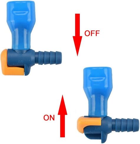 3 Piece Set Bite Valve Replacement Mouthpiece Bite Valve Tube Nozzle Replacement Replacement Bite Valve for Outdoor Backpack Hydration Bladder Reservoir in Kuwait