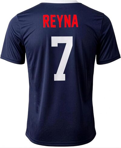 قميص كرة القدم الأمريكية للأطفال من Icon Sports - Gio Reyna #7 - قميص مشجعي كرة القدم للشباب في الولايات المتحدة الأمريكية in Kuwait