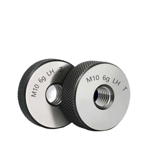 1 مجموعة (1 * GO + 1 * NOGO) 6 جرام دقة اليد اليسرى غير القياسية متري حلقة قياس أداة قياس M14M15 LH(M14-6g T Z,X 1.5 LH) in Kuwait