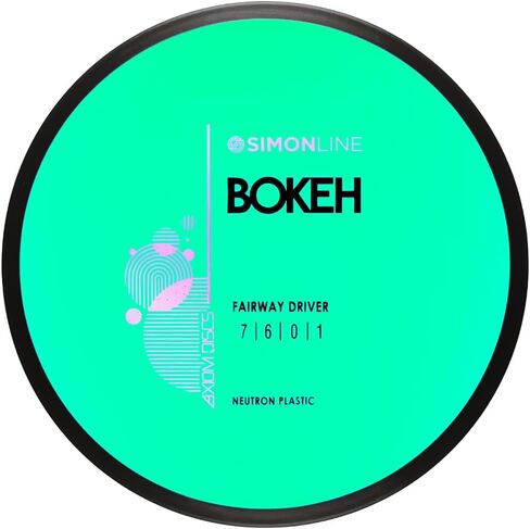 Axiom Discs Neutron Bokeh Simon Lizotte Edition Disc Golf Fairway Driver (Colors May Vary) in Kuwait