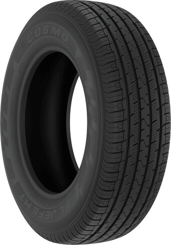 إطارات كوزمو El Jefe HT لجميع المواسم للشاحنات/سيارات الدفع الرباعي للطرق السريعة Radial Tire-275/55R20 275/55/20 275/55-20 117V نطاق التحميل XL 4-Ply BSW جدار جانبي أسود UTQG 560AA in Kuwait