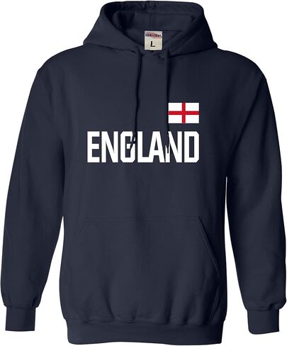 سويت شيرت بقلنسوة من Go All Out Team England British Pride للرجال والنساء in Kuwait