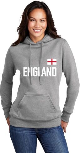 سويت شيرت بقلنسوة من Go All Out Team England British Pride للرجال والنساء in Kuwait