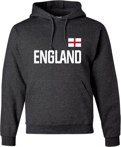 سويت شيرت بقلنسوة من Go All Out Team England British Pride للرجال والنساء in Kuwait