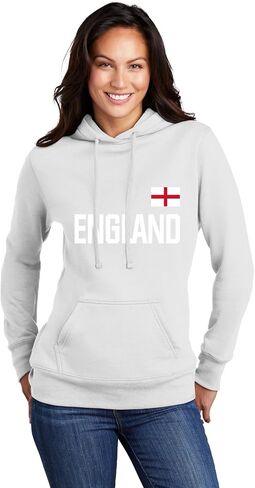 سويت شيرت بقلنسوة من Go All Out Team England British Pride للرجال والنساء in Kuwait