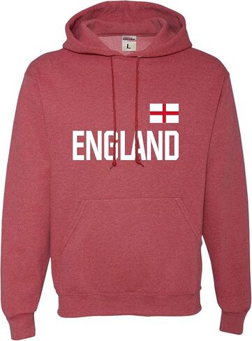سويت شيرت بقلنسوة من Go All Out Team England British Pride للرجال والنساء in Kuwait