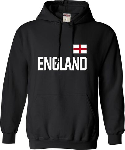 سويت شيرت بقلنسوة من Go All Out Team England British Pride للرجال والنساء in Kuwait