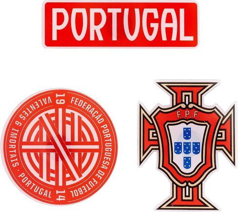 مغناطيس اتحاد كرة القدم البرتغالي ديزرت كاكتوس البرتغال، 3 عبوات من الأكريليك FPF Seleção das Quinas Futbal Football Team Soccer مرخص رسميًا (مجموعة المغناطيس A) in Kuwait