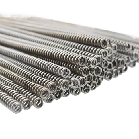 Spring Compression Length 300mm 0.3-0.8 1.0mm 65 Mn Manganese High Carbon Steel Y-Shaped Soft Pressure Return Metal Long Springs(11mm,2pcs 0.8mm) in Kuwait