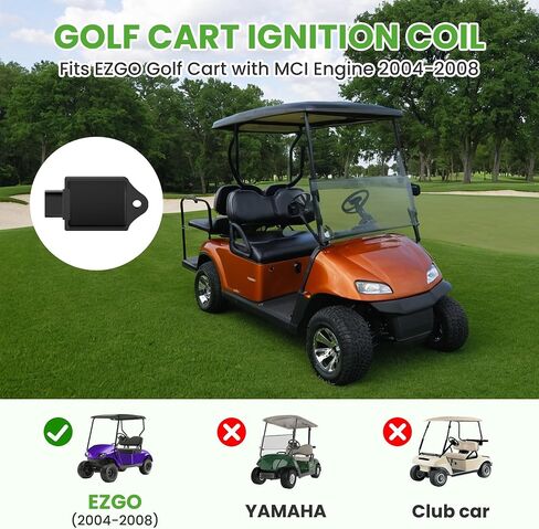 10L0L CDI Ignitor Igniter CDI Box لعربة الجولف EZGO مع محرك MCI 2004-2008، يستبدل EPIGC108 72872-G01، وحدة الإشعال لمحرك عربة الجولف بالغاز EZGO in Kuwait