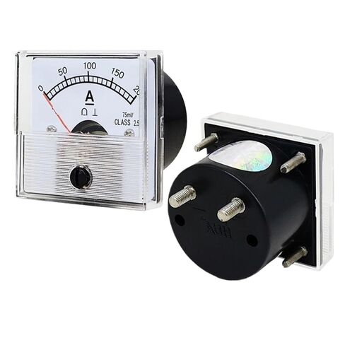 DH-45 مقياس التيار الكهربائي 1A 2A 3A 5A 10A 15A 20A 30A 50A 100A 200A 250A 300A 400A 500A 600A 800A 75mV مؤشر مقياس التيار الكهربائي التناظري (DC 10A) in Kuwait