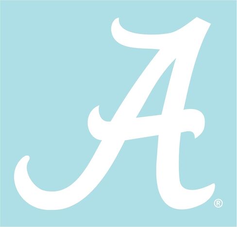 ملصق Alabama Crimson Tide (4 بوصة، أبيض (A) (3 بوصة، 4 بوصة، 6 بوصة، 12 بوصة، 18 بوصة)) in Kuwait