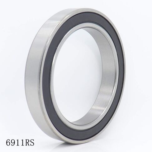 Power Transmission Products 6911 2RS Deep Groove Ball Bearing ABEC-1 Metric Thin Section Bearings 61911RS 6911RS Precision 55x80x13MM in Kuwait