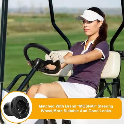 Club Car DS Steering Wheel Adapter Hub for Club Car DS 1984+ Golf Cart with 5-6 Holes Golf Cart Steering Wheel in Kuwait