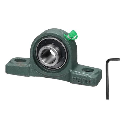 uxcell UCP204 Pillow Block Bearings, 20 mm Bore Self Alignment, Solid Cast Steel Base, Chrome Steel Flange Mounted Pillow Block Ball Bearing, (ABEC3) in Kuwait