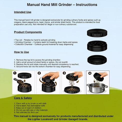 Herb Grinder. 3 inch herb grinder. Easily grind spices for home, kitchen and when traveling. Custom printed Trump grinder has three layers (No Screen Catcher) in Kuwait