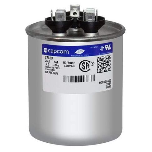6H2030A100A4، 25/5 MFD، 440V مكثف تشغيل مزدوج in Kuwait