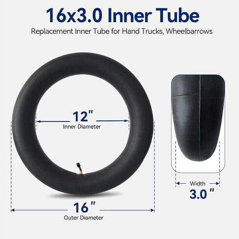 2-حزمة 16x3.0 الأنبوب الداخلي 16x3.0 أنبوب الدراجة صمام عازمة الجذعية in Kuwait