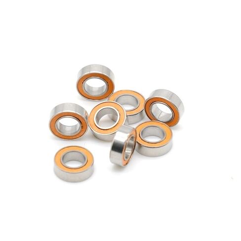 2pcs 5x9x3mm SMR95 RS Rubber Seals Stainless Steel Hybrid Ceramic Bearing SMR95 5x9x3mm ABEC-7 Ball Bearings in Saudi Arabia