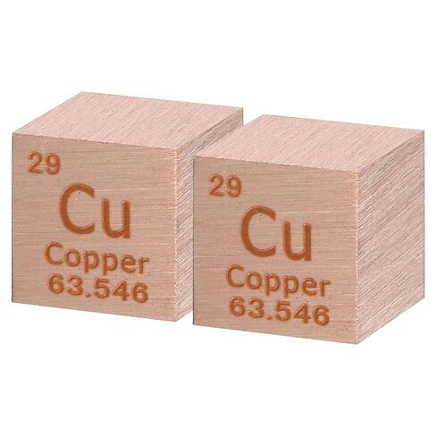 uxcell 2 Pcs Iron Cube, 0.39 Inch High Density Metal Element Cube Metal Density Cube for Chemical Elements Collection Science Education Experiment Application, Silver in Kuwait