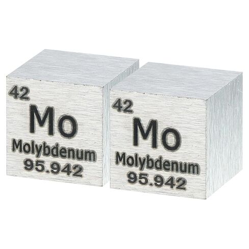 uxcell 2 Pcs Iron Cube, 0.39 Inch High Density Metal Element Cube Metal Density Cube for Chemical Elements Collection Science Education Experiment Application, Silver in Kuwait