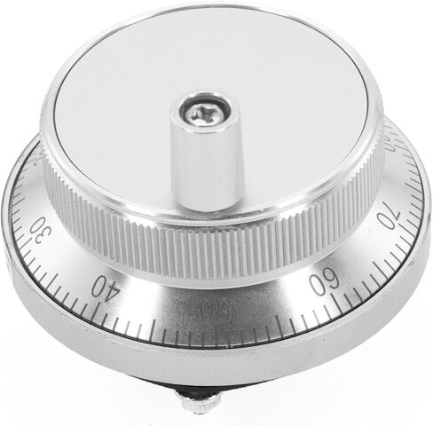 Manual for pulse Generator MPG CNC Electronic Handwheel 5V 6 Terminals 60mm Diameter for Engraving Lathe Automation Control Silver in Kuwait