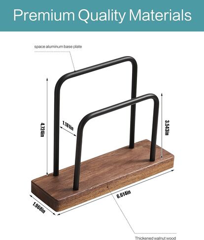 Napkin Holder for Table, Standing Napkin Dispenser for Farmhouse Cocktail Picnic Bar Rustic Wood Holders for Paper Mail Bills Suitable for All Dining Room Decors (Napkin holder) in Kuwait