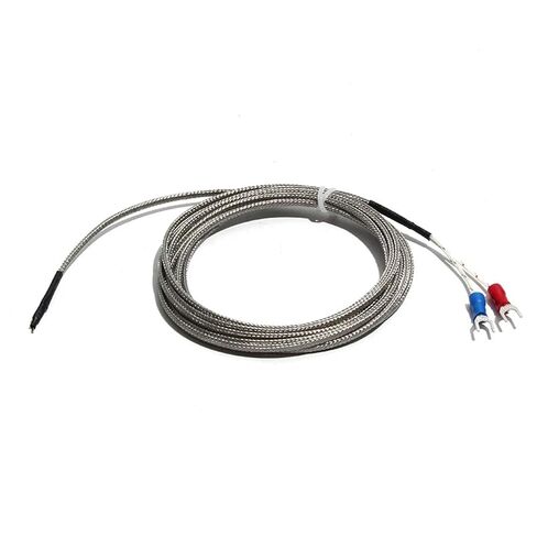 Simple Bare Exposed Thermocouple K-Type/E-Type Temperature Sensor 0.5~2m Temperature Measurement Metal Shielded Wire | E type,2M in Saudi Arabia