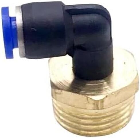 1PCS Pneumatic Quick Release Fitting Connector 6mm 8mm 10mm 12mm OD Hose Tube to 1/8 1/4 3/8 1/2 Thread Air Compressor Joint Coupler(Color:PL,Size:16MM_1/2") in Kuwait