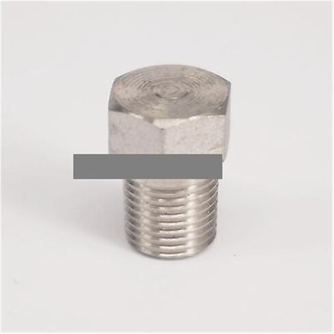 1/8" NPT Male 304 Stainless Steel Hex Head Solid Forged Pipe Fitting Water Gas Oil 3000 PSI in Saudi Arabia